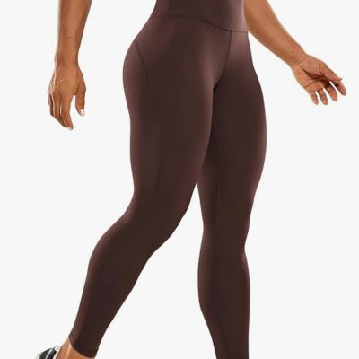 CRZ YOGA Ulti-Dry Workout Leggings 25'' High Waisted Yoga Pants XS Taupe NWT