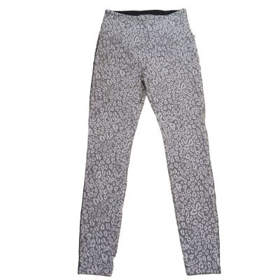 NWT, S, Lyssé Jacquard Leggings, High Waisted in Charcoal Tabby, MSRP $78