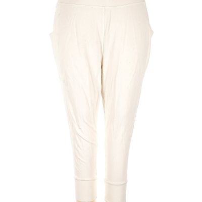 Gap Women Ivory Leggings 2X Plus