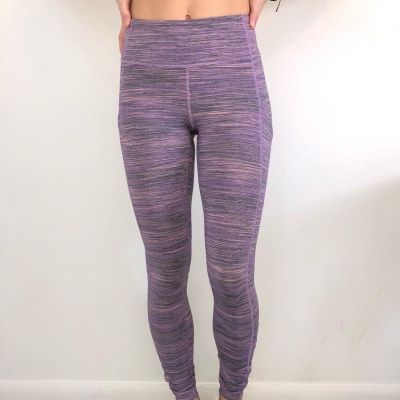 Lululemon Purple Rouched Stretch Workout Pants Leggings-4-S- $128