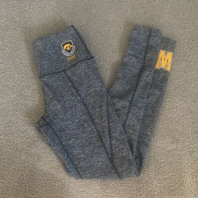 VS Pink Iowa Hawkeye leggings  grey medium