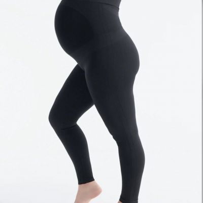 NWT KNIX Black Comfort Seamless Maternity Leggings Size XXXL