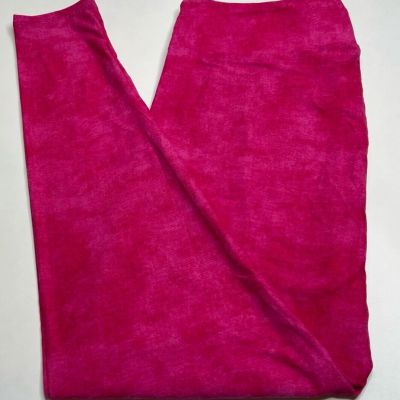 NEW LuLaRoe TC2 Leggings HOT PINK Bubblegum SUBTLE Burlap TIE DYE Knit Linen