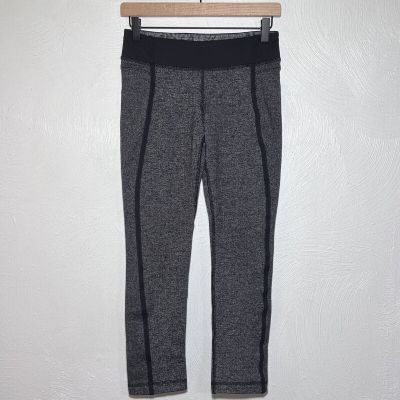 Lululemon Womens Forme Pant in Herringbone Black Size 6