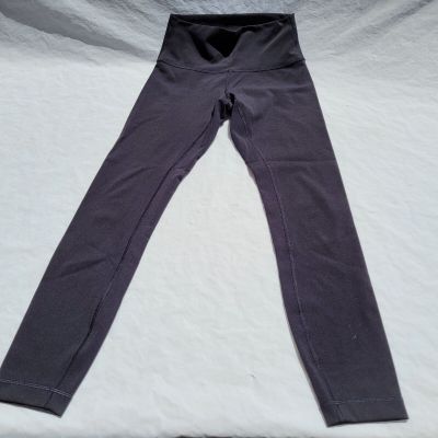 lululemon Leggings Black Size 4 Womens Athletic Yoga Pants Gym Workout Legging