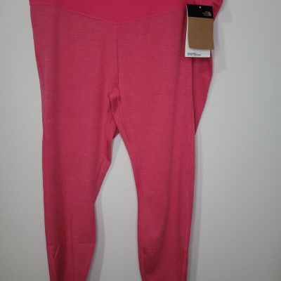 NWT The North Face Women's Mr. Pink Heathr Pocket Leggings Size 3X