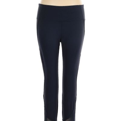 Athleta Women Blue Leggings XL