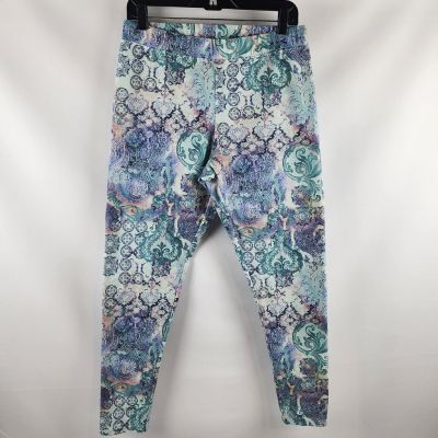 Soft Surroundings Womens Have To Have Printed Leggings Pull On Multicolor Size M