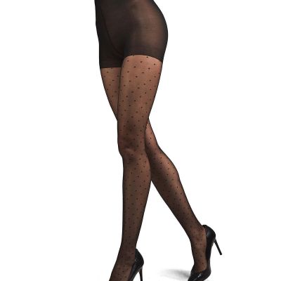 Petite Point Sheer Fashion Tights