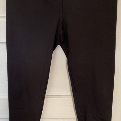 CAbi Womens Leggings Med Gathered or Ruched at Ankle Black  Style # 664 T55