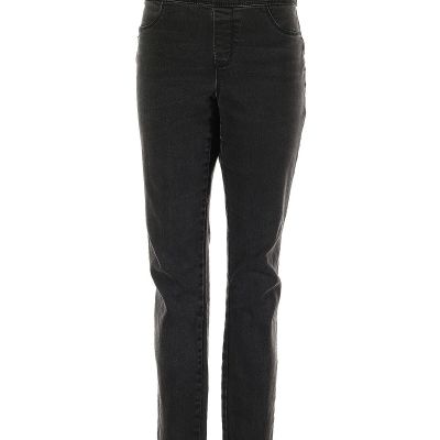 New Directions Women Black Jeggings 12