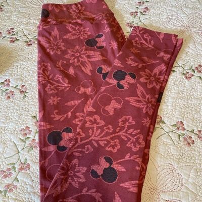 Lularoe Disney Minnie Mouse Leggings OS