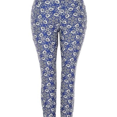 Lily by Firmiana Women Blue Leggings L