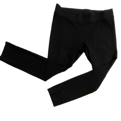 WHBM Ponte Black Leggings Size Medium Petite