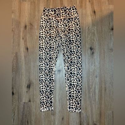 NWOT Women’s Leopard Print Yoga Pants High Waisted Leggings Size S