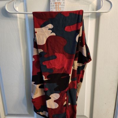 LuLaRoe TC Leggings NEW *NWT* Camo Camoflage Multicolor Buttery Soft ????