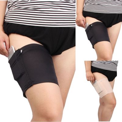 1PC Thigh Mobile Phone Socks Cover Non-slip Thigh Invisible Stocking Leg Straps