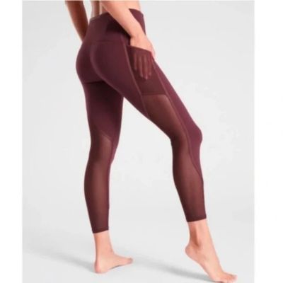 ATHLETA Womens Vitality Stash Pocket 7/8 Tight Legging XLT  Tall