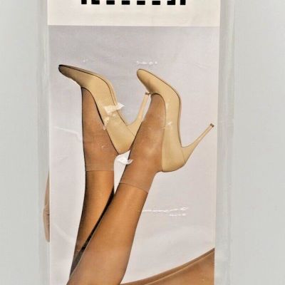 Wolford Satin Touch 20 Denier Socks Ultra Sheer Elegant Sheen NIB Small