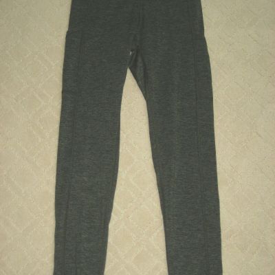 Aerie Small activewear womens leggings legging hunter green chill play move