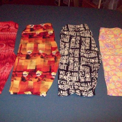 LuLaRoe Leggings - Four pair