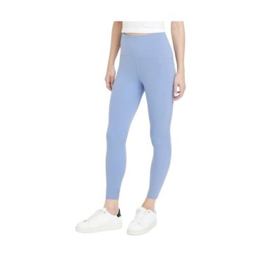 A New Day Womens Pants Blue Leggings High Waisted 7/8 Length S (4-6)