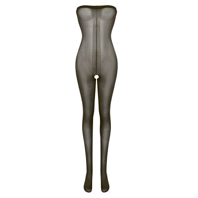 US Women's Full Body Jumpsuit Shimmery Pantyhose Lingerie Body Stocking Bodysuit