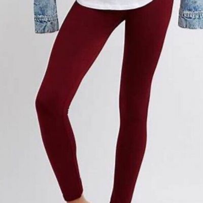 Abercrombie and Fitch Cranberry Leggings Size Medium