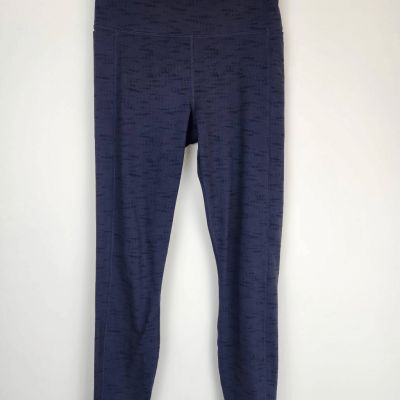 Vuori Clean Elevation Leggings Navy Blue Size Small.