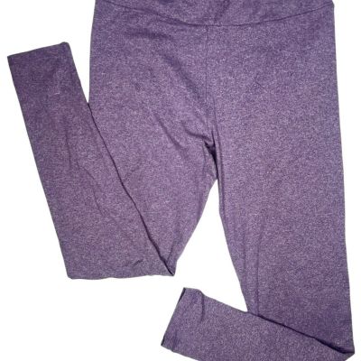 LuLaRoe Plan Light Purple Leggings Soft No Pattern Buttery Soft One Size