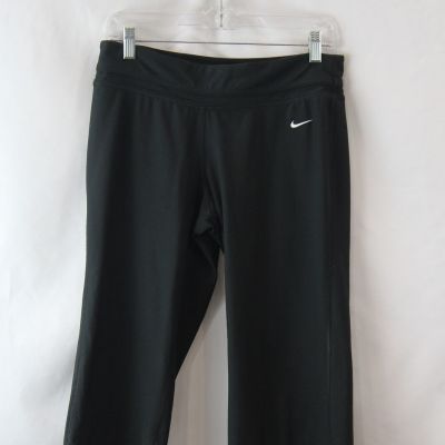 Nike Women's Black Straight Active Capri Leggings sz M