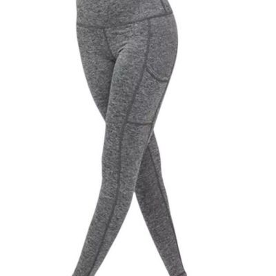 Offline Aerie Warm Up High Waisted Pocket Legging SMALL Gray Athletic Yoga Pants