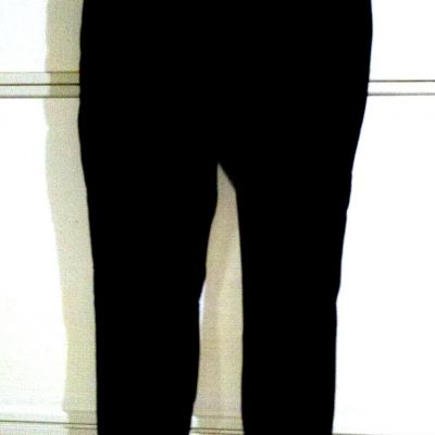 ZARA NWT WOMEN'S BLACK LEGGINGS SIZE XL NEW WITH TAGS PULL-ON DESIGNER PANTS 34