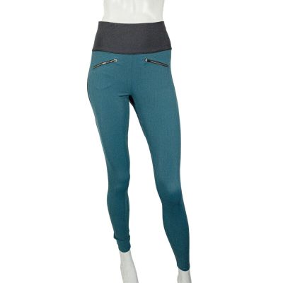 ADAY the Throw it Higher Leggings in Teal Women's Size Small