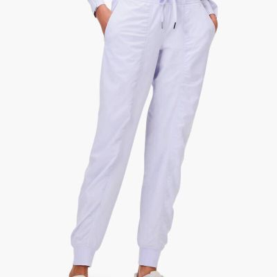 Nic + Zoe tech stretch ruched jogger in WISTERIA HEATHER - size S