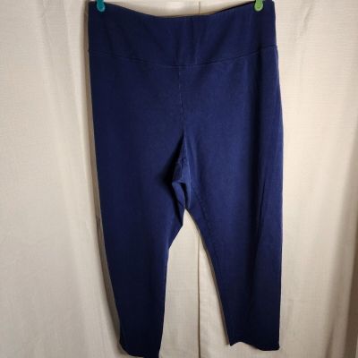 St John's Bay Navy Blue Leggings Women's Size 4X