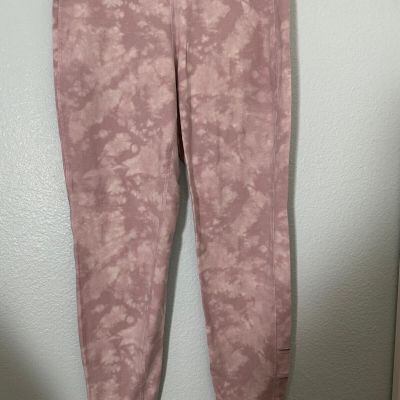 Old Navy Balance Leggings Womens Large Tie Dye Go Dry Spandex Workout