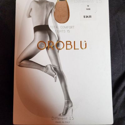 OROBLU Different Comfort 'Collant' Tights Nude Size Medium  Made In Italy New