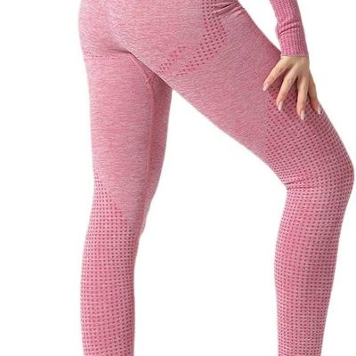 Women Yoga Leggings High Waist Tummy Control Gym Workout Stretch Running Pants