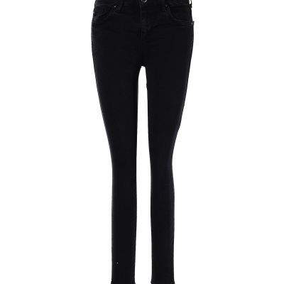 Topshop Women Black Jeggings 28W