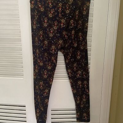 Lularoe TC Tall & Curvey Size L Great Fall And Winter Colors