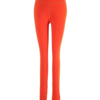 Under Armour Women Orange Leggings M