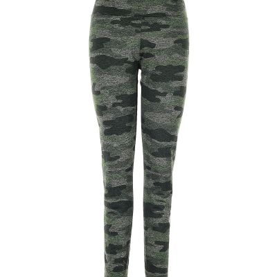 Lucky Brand Women Green Leggings M