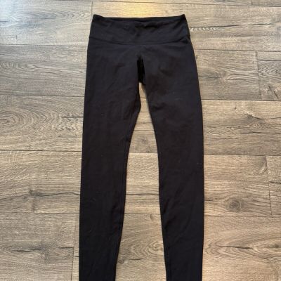 Lululemon Womens Size 6 Wunder Leggings Black High Rise