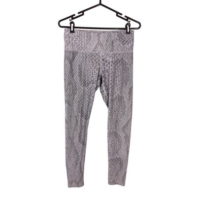 Noli Gray Snakeskin Print Leggings Women's Size Medium