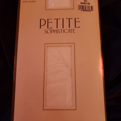 Pantyhose Stockings Tights ECT. Petite Sophisticate Ivory Size A