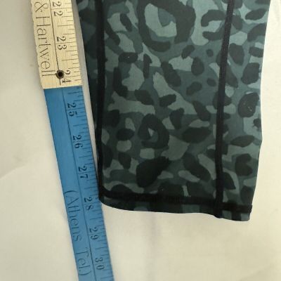 Woman’s Plus Size Camouflage Print Leggings Green Xxxl Pocket Yoga Spandex