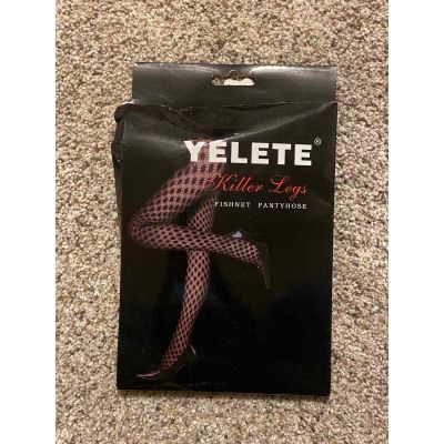 Hosiery Tights Pantyhose Fish Net Stockings Yelete Black