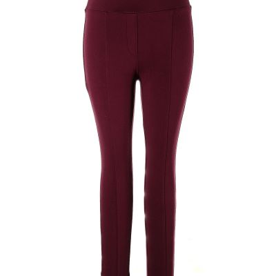 Style&Co Women Red Leggings L Petites