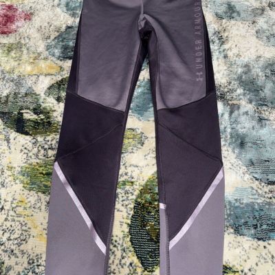 Under Armour Women’s Purple Activewear Taped Logo Leggings Size Medium